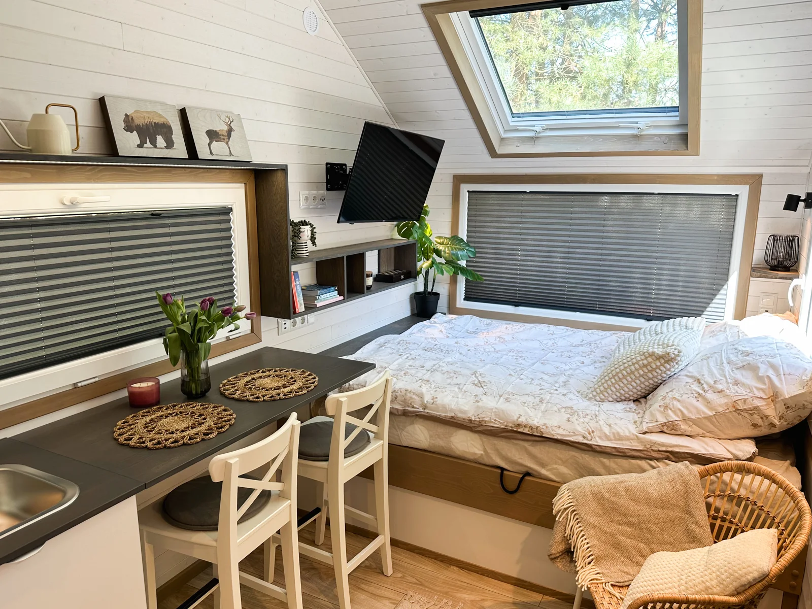 Moon tiny house