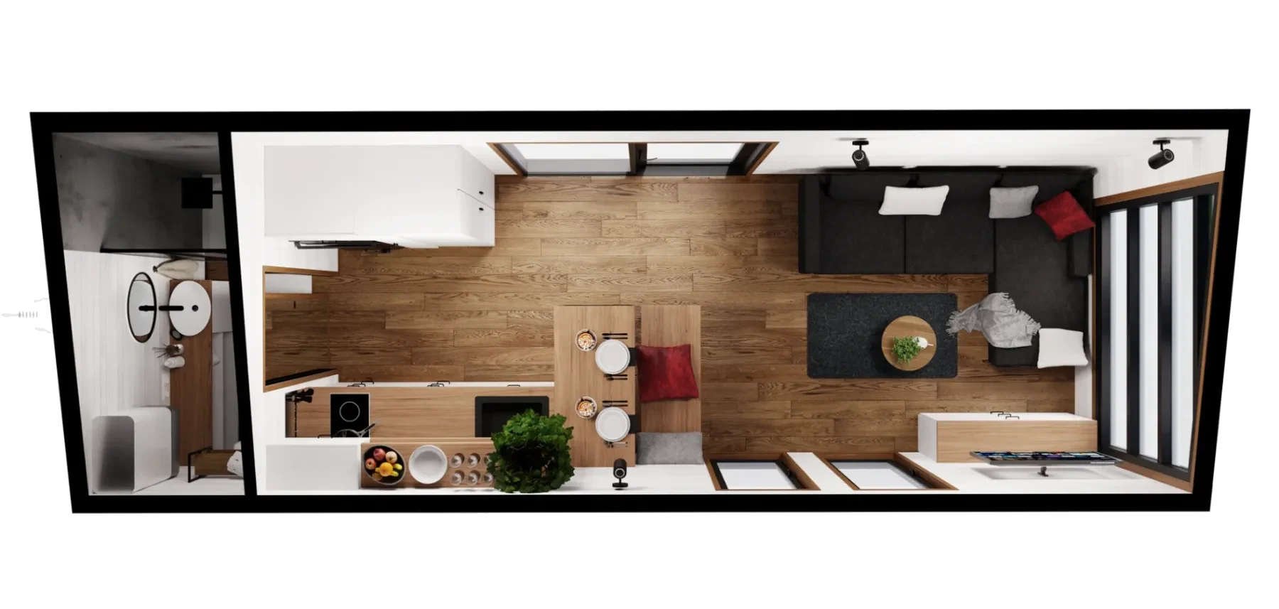 Floor plan Luna Home